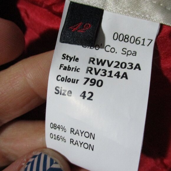 NEW NWT ROCHAS Set Velvet Blazer Pant Suit 40 / 42 S BLACK FORMAL Wedding Event - Picture 4 of 8